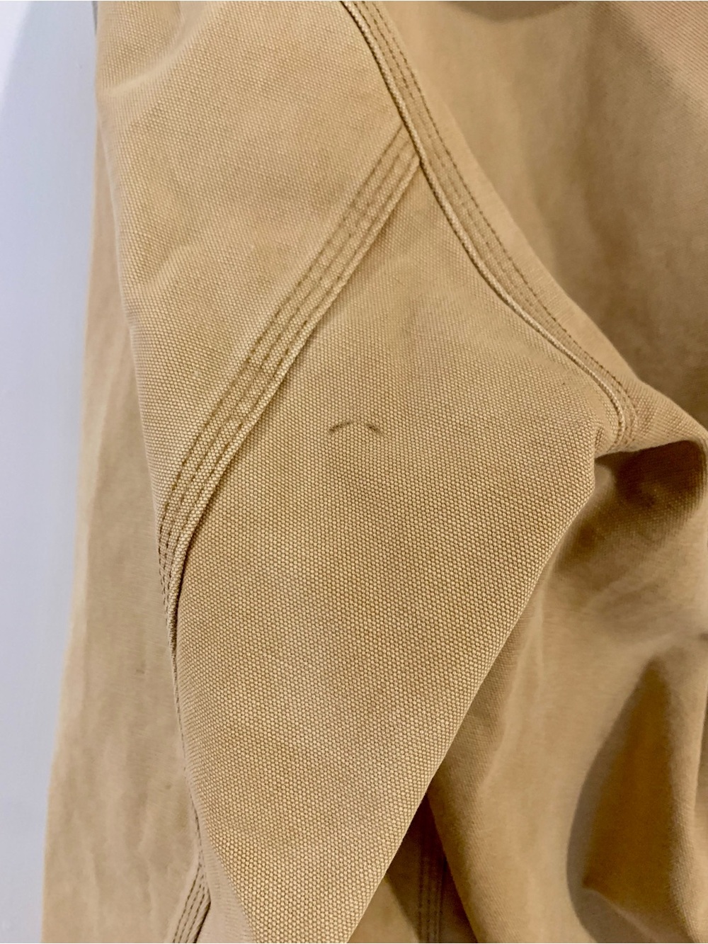 Carhartt Tan & Brown Hooded Work Jacket - Picture 6 of 6